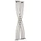 Hudson Reed Xcite Designer Radiator - High Gloss Silver - HLS94 Large Image