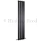 Hudson Reed Zenith Designer Radiator - Matt Black - HLA85 Large Image