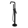 Huxley Matt Black Freestanding Bath Shower Mixer Tap