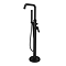 Huxley Matt Black Freestanding Bath Shower Mixer Tap