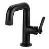 Huxley Matt Black Mono Basin Mixer Tap
