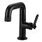 Huxley Matt Black Mono Basin Mixer Tap