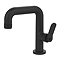 Huxley Matt Black Mono Basin Mixer Tap