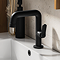 Huxley Matt Black Mono Basin Mixer Tap