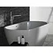 Ideal Standard Adapto 1550 x 750mm Oval Freestanding Double Ended Bath with Clicker Waste - T465901