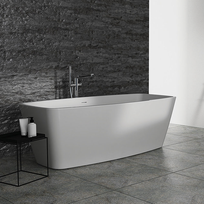 Ideal Standard Adapto 1550 x 800mm Freestanding Double Ended Bath with Clicker Waste - T465801 Prof