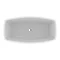 Ideal Standard Adapto 1550 x 800mm Freestanding Double Ended Bath with Clicker Waste - T465801 In B