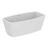 Ideal Standard Adapto 1550 x 800mm Freestanding Double Ended Bath with Clicker Waste - T465801 Large