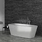 Ideal Standard Adapto 1700 x 800mm Freestanding Double Ended Bath with Clicker Waste - T465701 In Bathroom Large Image