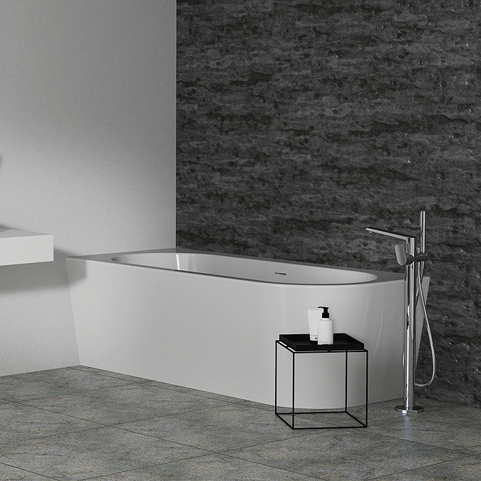 Ideal Standard Adapto 1780 x 780mm Double Ended Corner Bath with Clicker Waste  Feature Large Image