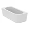 Ideal Standard Adapto 1780 x 780mm Double Ended Corner Bath with Clicker Waste Large Image