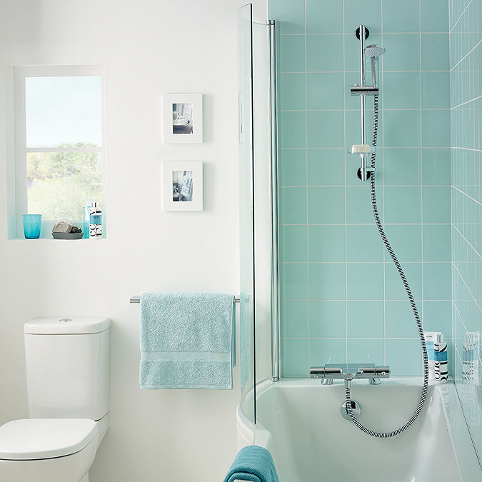 Ideal Standard Alto Ecotherm Bath Shower Mixer + Kit - A5636AA Feature Large Image