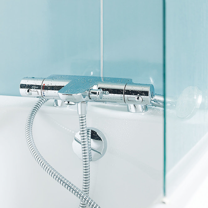 Ideal Standard Alto Ecotherm Bath Shower Mixer + Kit - A5636AA  Standard Large Image