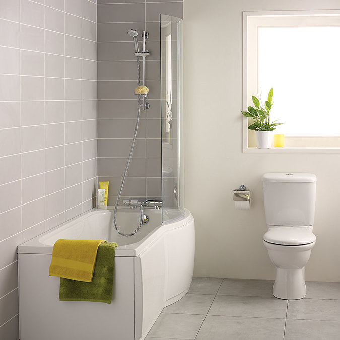 Ideal Standard Alto Ecotherm Bath Shower Mixer + Kit - A5636AA In Bathroom Large Image