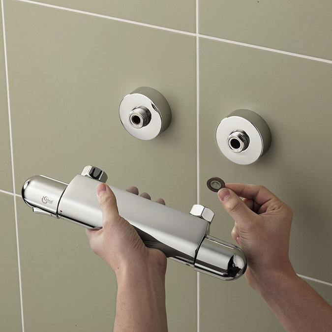 Ideal Standard Alto EV Shower Pack with Idealrain S1 Shower Kit - A5985AA  Standard Large Image