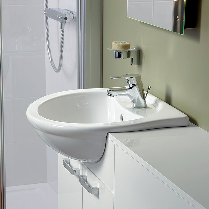 Ideal Standard Alto Mono Basin Mixer + Pop-up Waste - B8529AA Profile Large Image