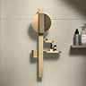 Ideal Standard Alu+ Bronze 200mm Mirror & Beauty Bar