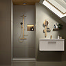 Ideal Standard Alu+ Bronze 200mm Mirror & Beauty Bar