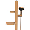 Ideal Standard Alu+ Bronze Slider Rail with 100mm 2 Function Shower Handset