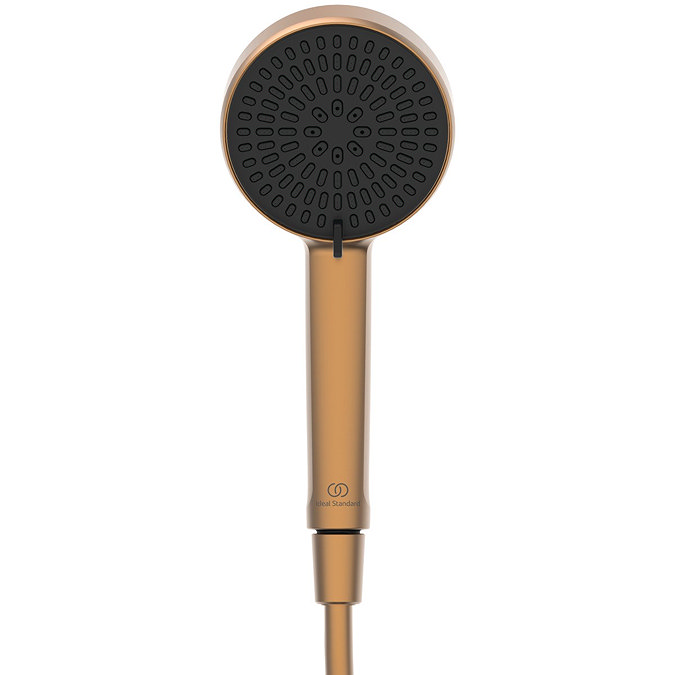 Ideal Standard Alu+ Bronze Slider Rail with 100mm 2 Function Shower Handset