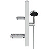 Ideal Standard Alu+ Chrome Slider Rail with 100mm 2 Function Shower Handset