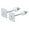 Ideal Standard Basin Fixing Set for IPS Panels or Block Walls Large Image