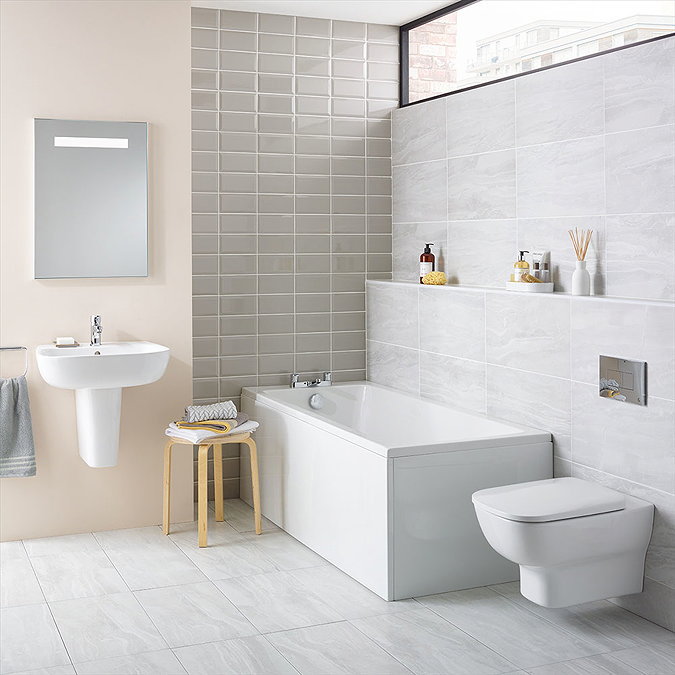 Ideal Standard Calista 2 Hole Bath Filler - B1151AA  In Bathroom Large Image
