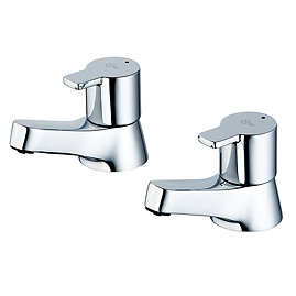 Ideal Standard Calista Bath Pillar Taps - B1147AA Large Image