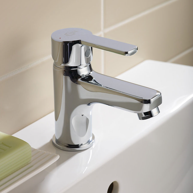 Ideal Standard Calista Single Lever Basin Mixer with Pop-up Waste - B1148AA  Standard Large Image