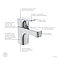 Ideal Standard Cerabase Mini Basin Mixer with Click Waste