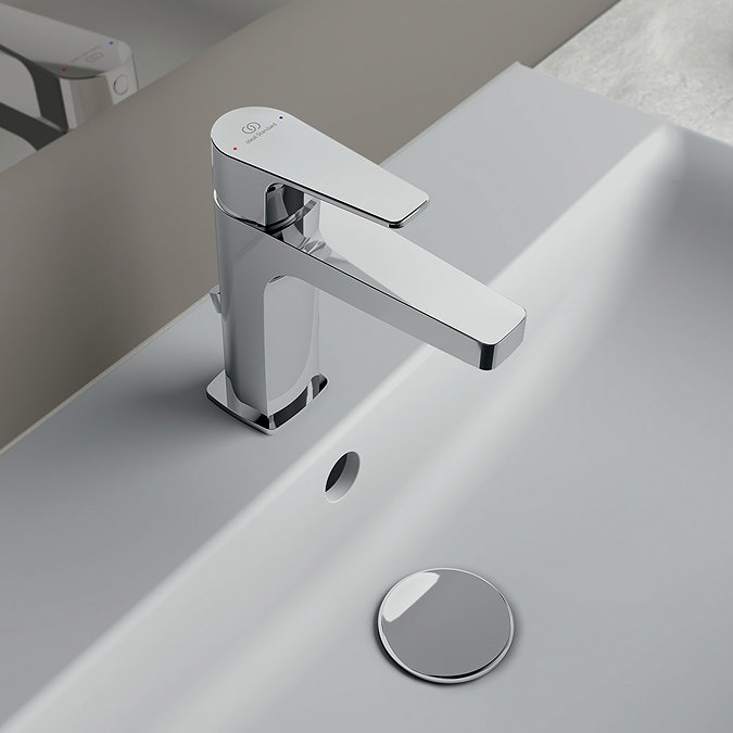 Ideal Standard Cerafine D Single Lever Basin Mixer with Pop-up Waste  In Bathroom Large Image