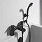 Ideal Standard Cerafine O Silk Black Dual Control Bath Shower Mixer  Profile Large Image