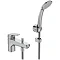 Ideal Standard Ceraflex 1 Tap Hole Bath Shower Mixer - B1960AA Large Image