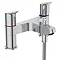 Ideal Standard Ceraflex 2 Hole Bath Shower Mixer - B1823AA  Profile Large Image