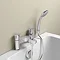 Ideal Standard Ceraflex 2 Hole Bath Shower Mixer - B1823AA  In Bathroom Large Image