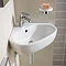 Ideal Standard Ceraflex Single Lever Basin Mixer - B1812AA  Standard Large Image