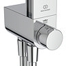Ideal Standard Ceraflow Alu+ Chrome Shower Kit with Fixed Head & Handset
