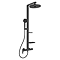 Ideal Standard Ceraflow Alu+ Silk Black Exposed Shower System