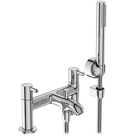 Ideal Standard Ceraline 2 Hole Bath Shower Mixer - BC189AA Large Image