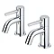 Ideal Standard Ceraline Bath Pillar Taps - BC187AA  Standard Large Image