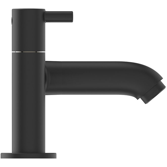Ideal Standard Ceraline Silk Black 2 Tap Hole Bath Filler  Profile Large Image