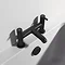 Ideal Standard Ceraline Silk Black 2 Tap Hole Bath Filler Standard Large Image