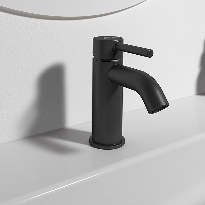 Ideal Standard Ceraline Silk Black Basin Mixer  Feature Large Image