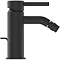 Ideal Standard Ceraline Silk Black Bidet Mixer with Pop-up Waste Profile Large Image