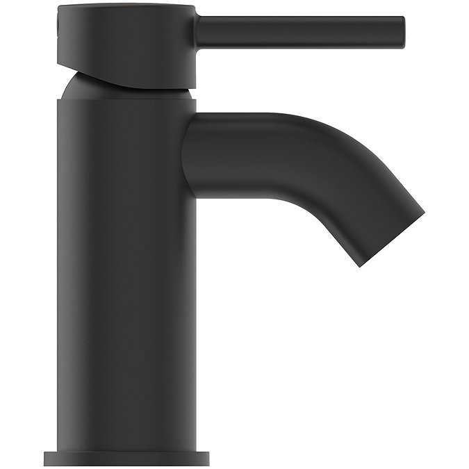 Ideal Standard Ceraline Silk Black Mini Basin Mixer  Profile Large Image