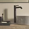 Ideal Standard Ceraline Silk Black Single Lever Tall Basin Mixer  In Bathroom Large Image