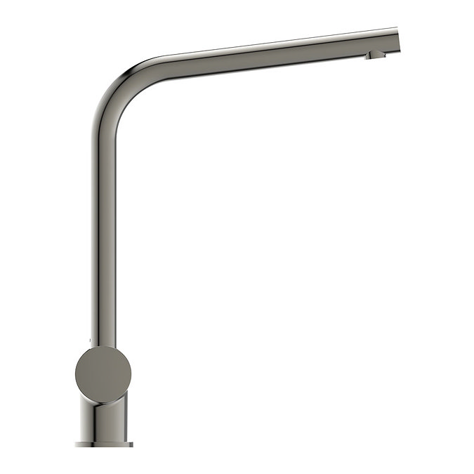 Ideal Standard Ceralook Silver Storm Single Lever L-Shape Spout Kitchen Mixer Profile Large Image