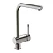 Ideal Standard Ceralook Silver Storm Single Lever L-Shape Spout Kitchen Mixer Large Image