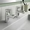 Ideal Standard Ceraplan Basin Pillar Taps - BD247AA Standard Large Image