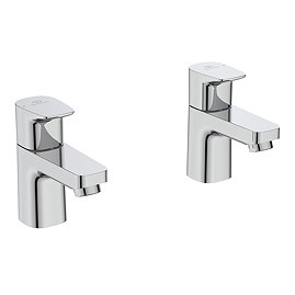 Ideal Standard Ceraplan Basin Pillar Taps - BD247AA Large Image